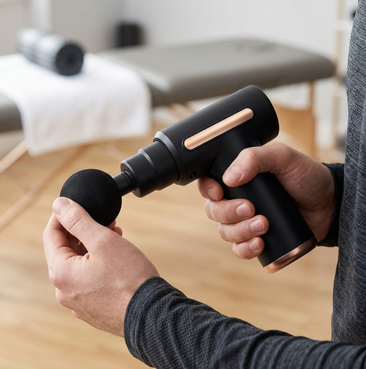 Pistola de Massagem Profissional PowerGrip